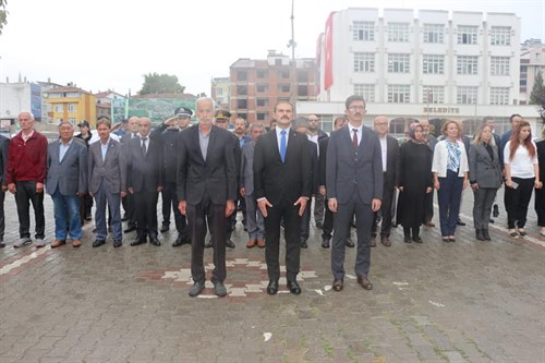  19 EYLÜL GAZİLER GÜNÜ İLÇEMİZDE TÖRENLE KUTLANDI